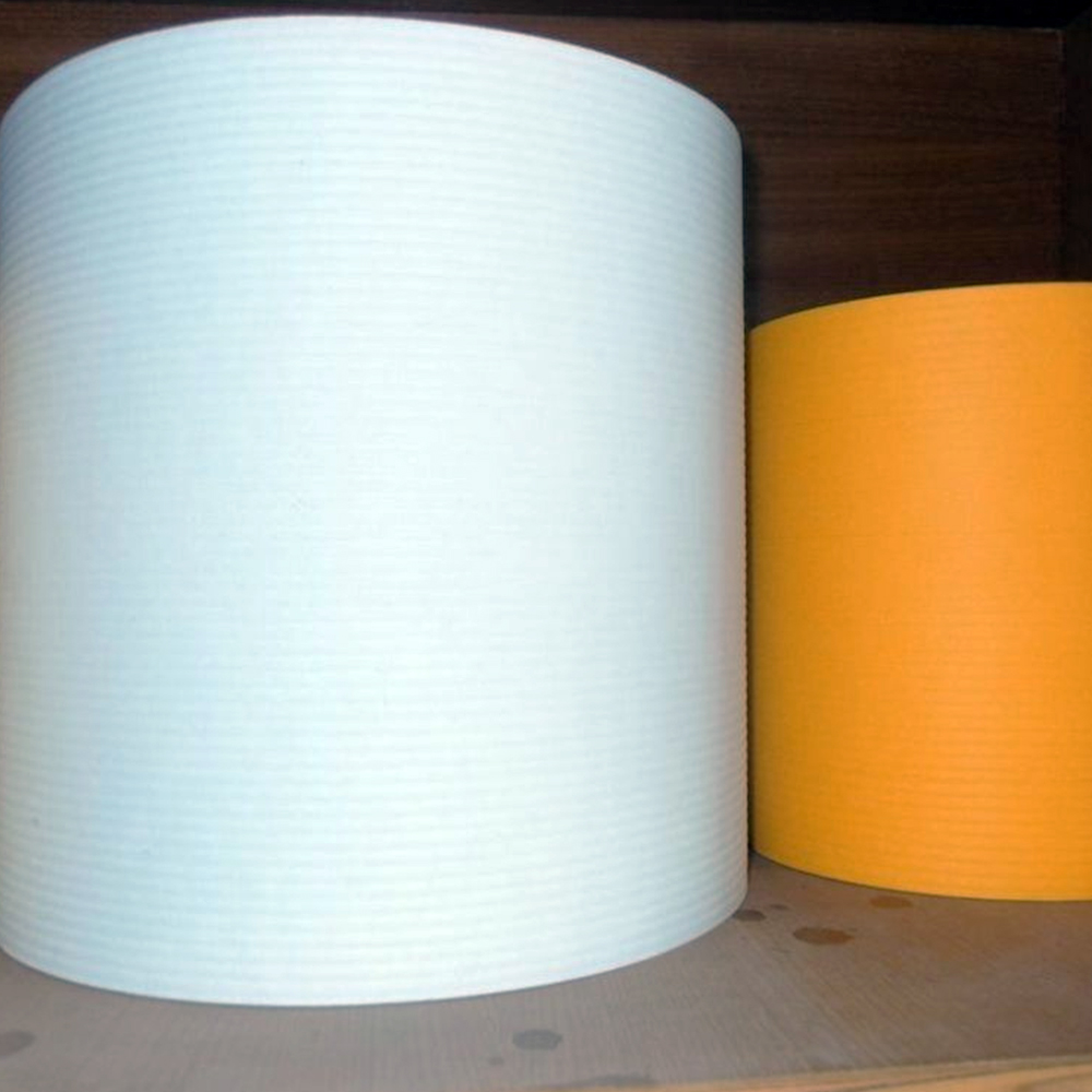 Фильтровальная бумага (белая, рифленая) для автофильтров очистки воздуха плотность 115 гр/м2